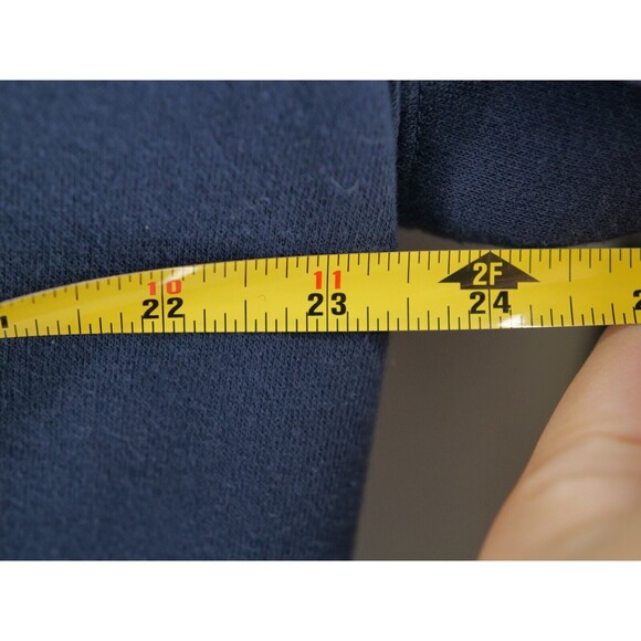 Peloton Hoodie Mens‎ Large Blue Zip Pockets Long Sleeve Full Zip - Picture 6 of 9